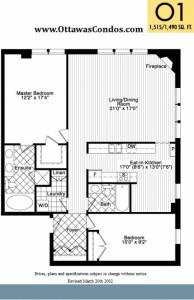 700 Sussex Drive - Typical Suite Floor Plan